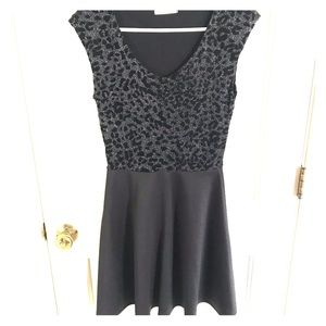 Cheetah print dress